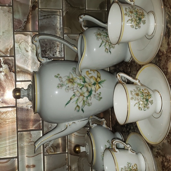 Vintage Teapot set by H&C Selb - Picture 7 of 7